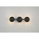 Undertas 3 Light 9.25 inch Iron Ore ADA Wall Sconce Wall Light