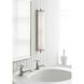 Thomas O'Brien Calliope2 2 Light 4 inch Polished Nickel Bath Light Wall Light