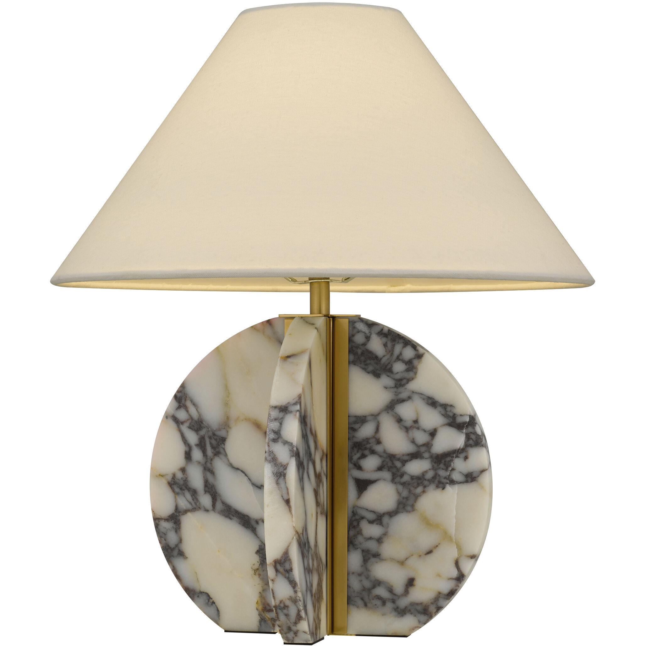 Eliana 18.5 inch 100 watt Brushed Gold Table Lamp Portable Light