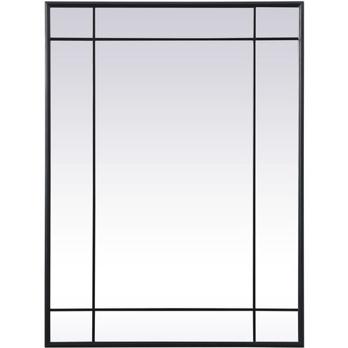 Viola 40 X 30 inch Black Mirror