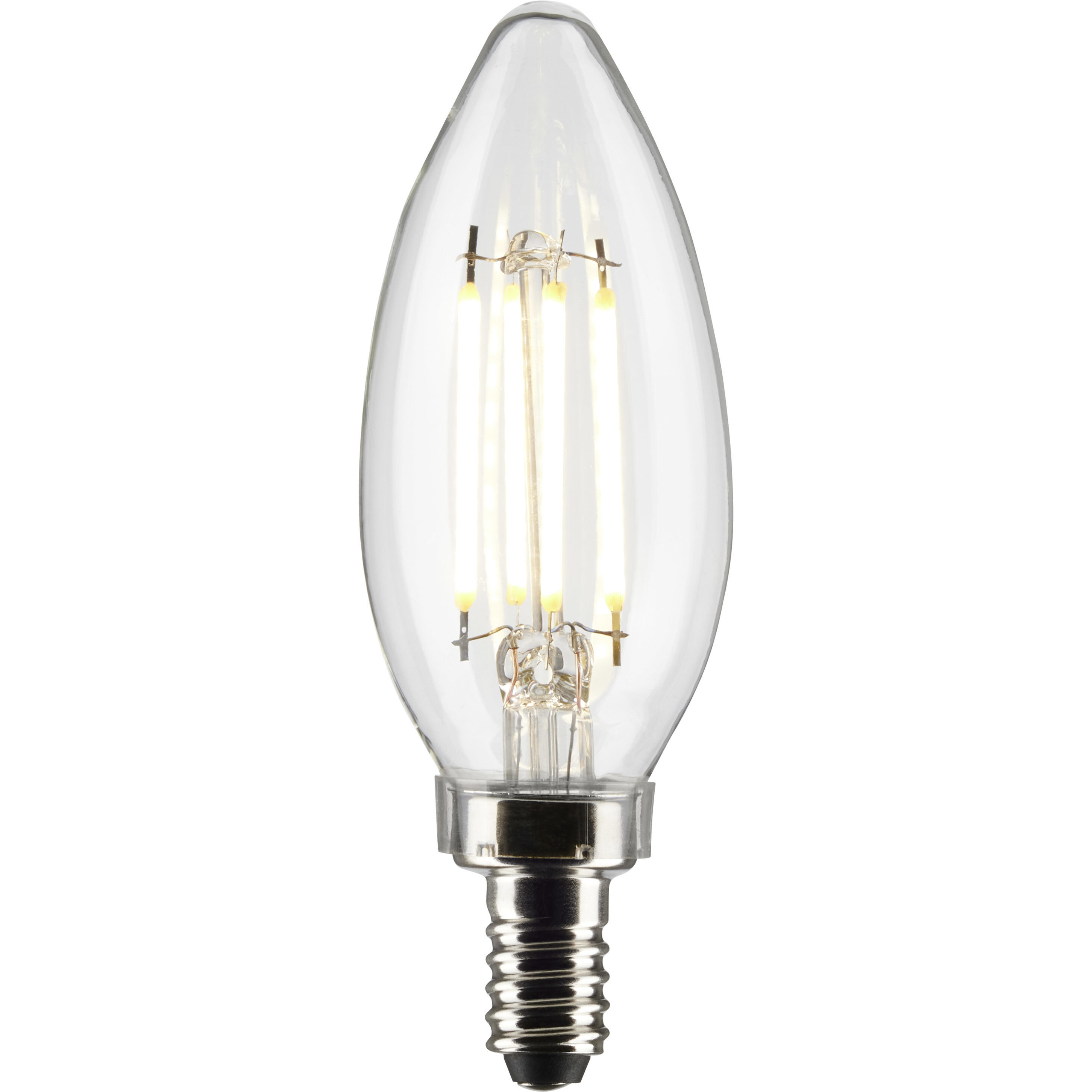Lumos LED Candelabra Candelabra 4.00 watt 3500K LED Filament