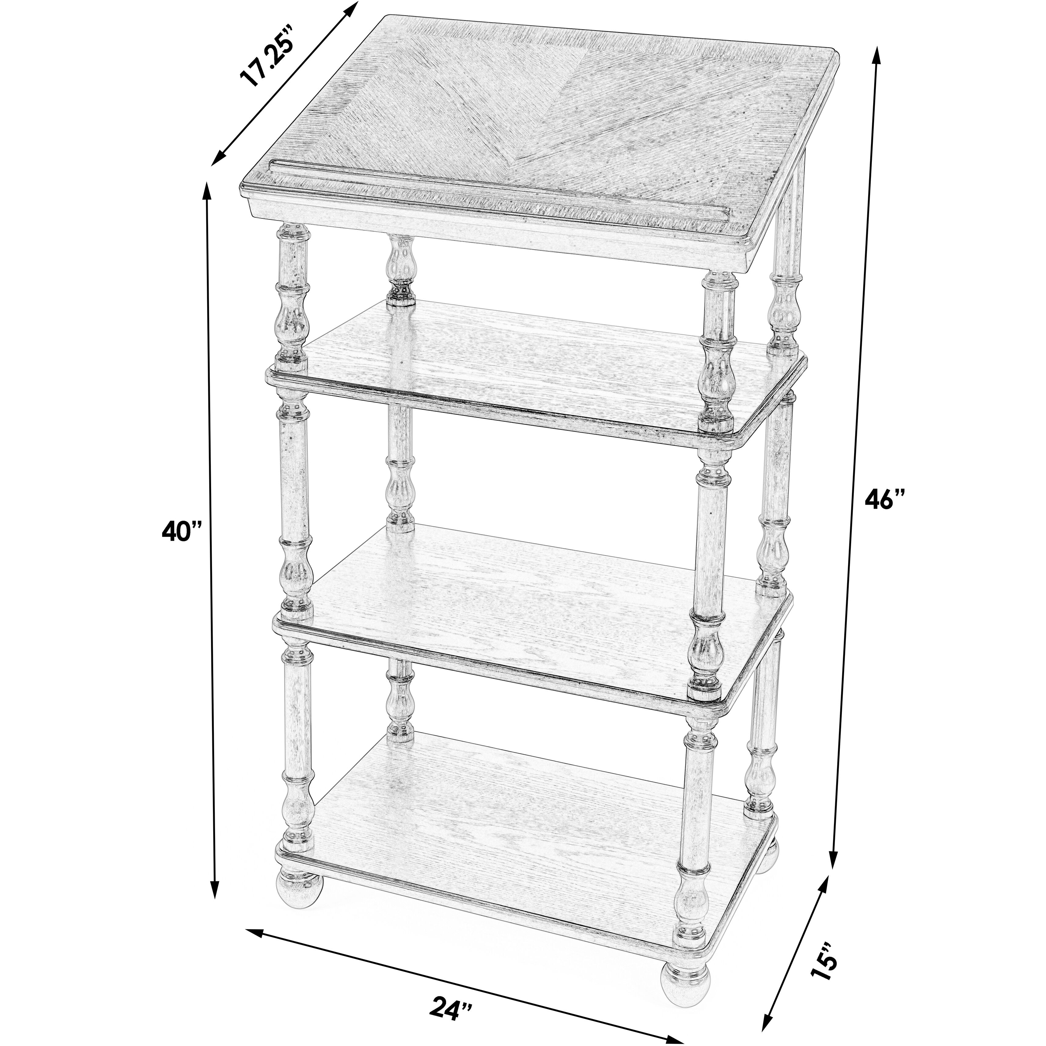 Masterpiece Alden  24 X 15 inch Vintage Oak Desk & Secretary