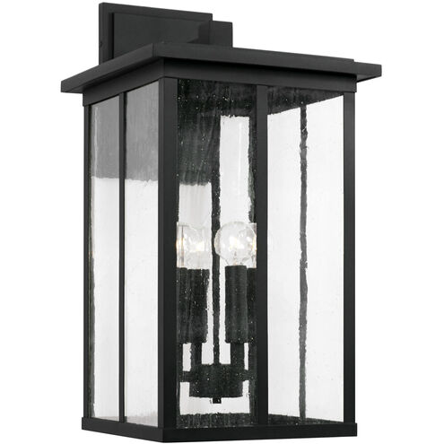 Barrett 4 Light 22 inch Black Outdoor Wall Lantern