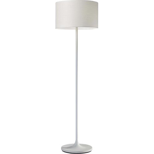Oslo 60 inch 100.00 watt White Floor Lamp Portable Light