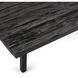 Ash 66 X 33 inch Black Coffee Table, Cocktail Table