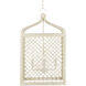 Wanstead 4 Light 16 inch Vanilla Lantern Chandelier Ceiling Light
