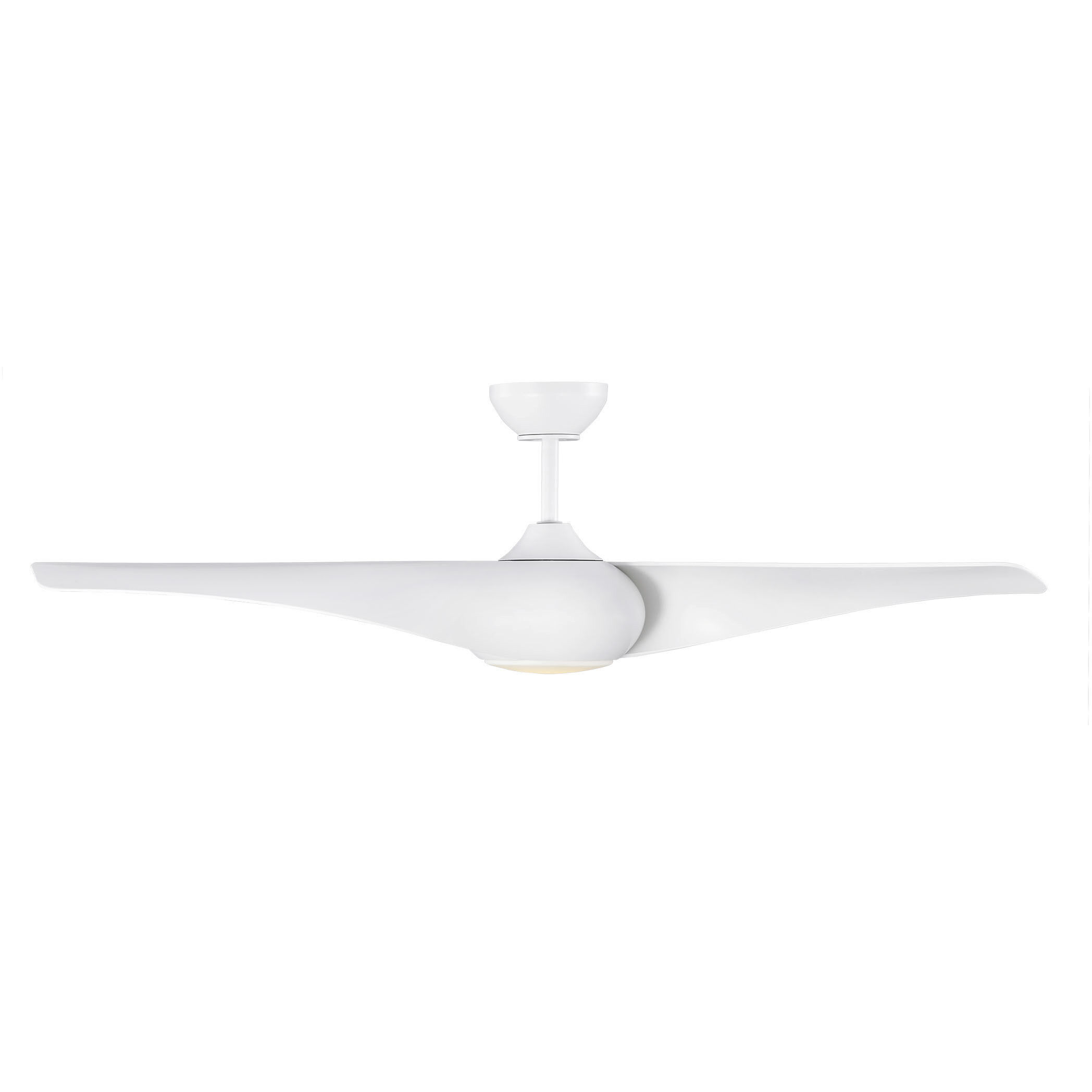 Topan 52 inch Matte White with Matte White ABS Blades Indoor/Outdoor Smart Ceiling Fan