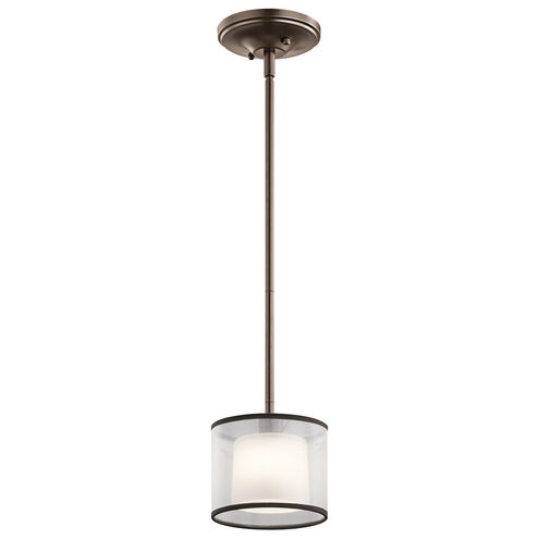 Tallie 1 Light 6 inch Mission Bronze Mini Pendant Ceiling Light