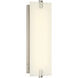 Aizen LED 6 inch Brushed Nickel Wall Sconce Wall Light