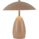 Alora Mood Poppy 10.63 inch 3 watt Peach Table Lamp Portable Light
