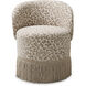 Greer Harley Leopard Beige Dining Chair