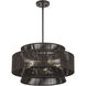 Florell 5 Light 22 inch English Bronze Pendant Chandelier Ceiling Light