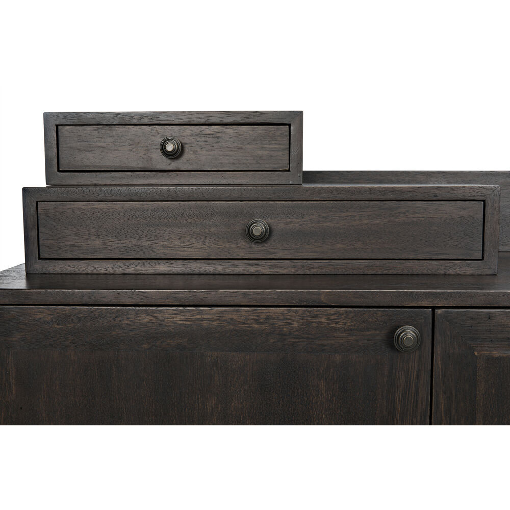 Hermes 72 X 21 inch Ebony Walnut Sideboard