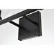 Foster 2 Light 16 inch Black Bath Sconce Wall Light