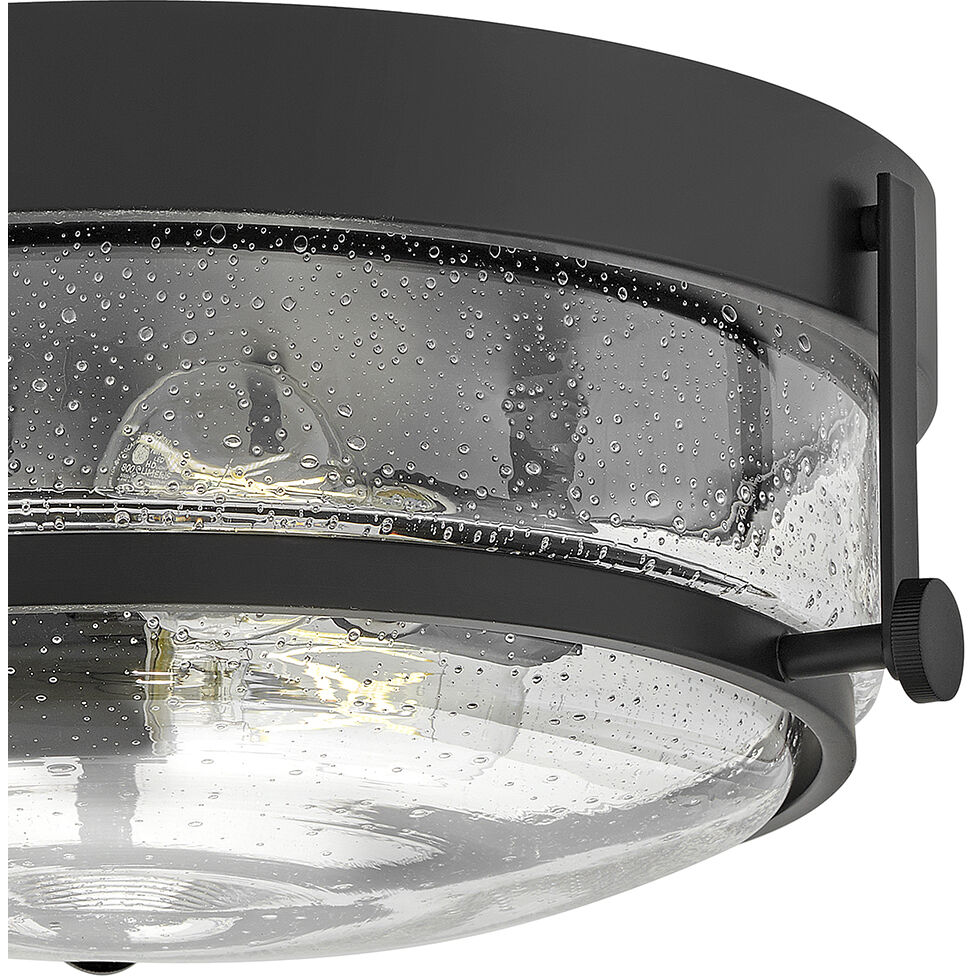 Harper 3 Light 15.75 inch Black Indoor Flush Mount Ceiling Light