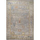 Chennai 36 X 24 inch Ash / Light Silver / Natural Handmade Rug in 2 x 3