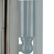 Princeton 1 Light 9 inch Vintage Pewter with Polished Chrome Stainless Steel Reflector ADA Mini Outdoor Wall Lantern