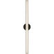 Tole 36 inch Black ADA Wall Sconce Wall Light