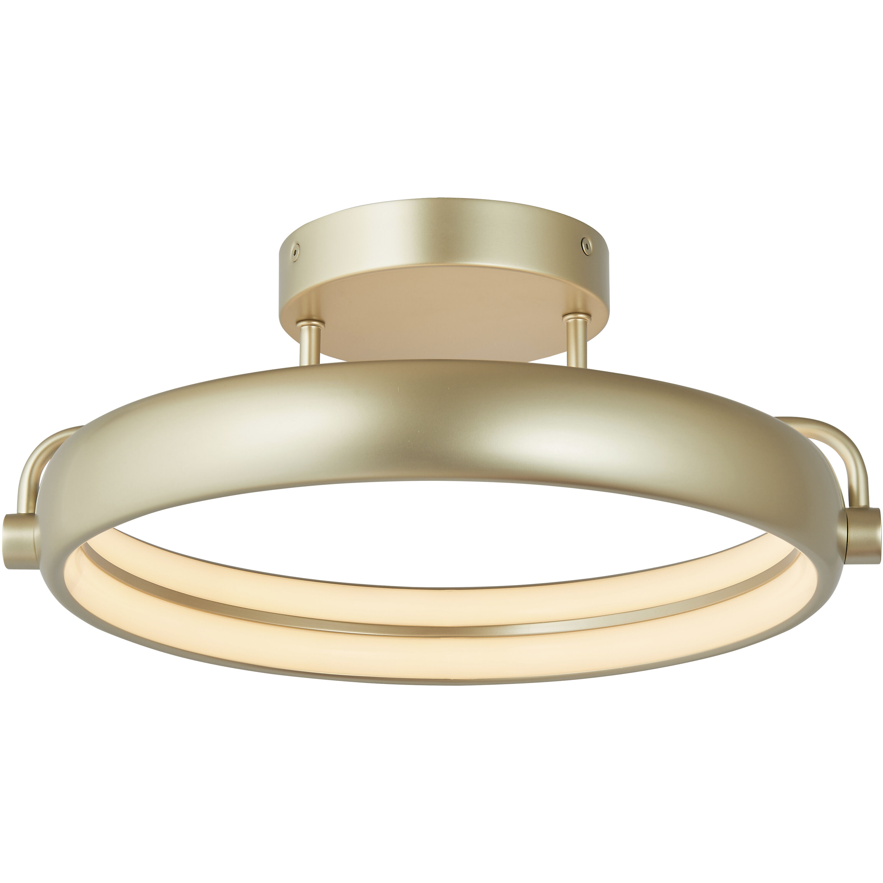 Rave LED 14 inch Titanium Silver Flush Mount Ceiling Light