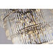 Canada 34 Light 36 inch Black Chandelier Ceiling Light