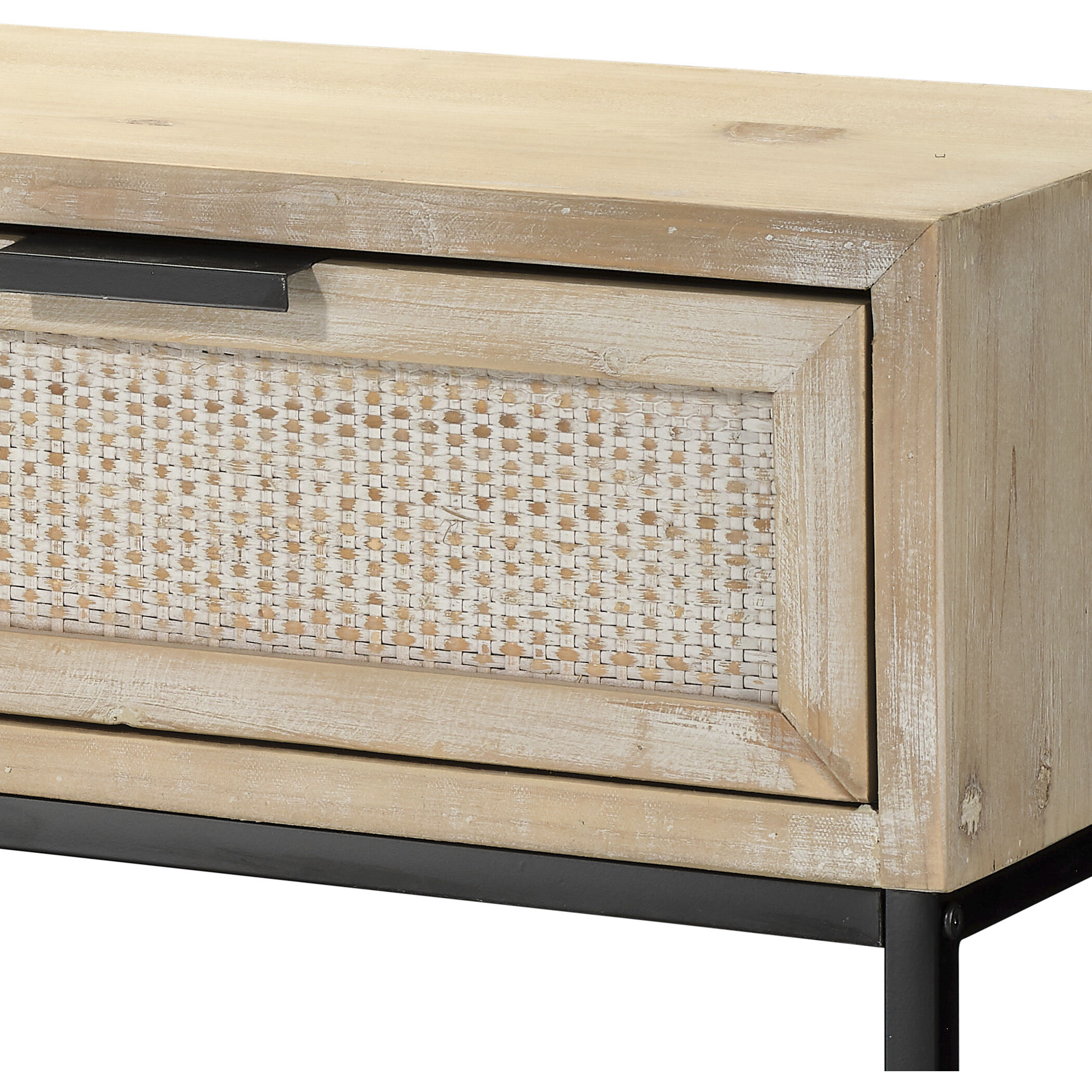 Reed 40 inch Brown Console Table