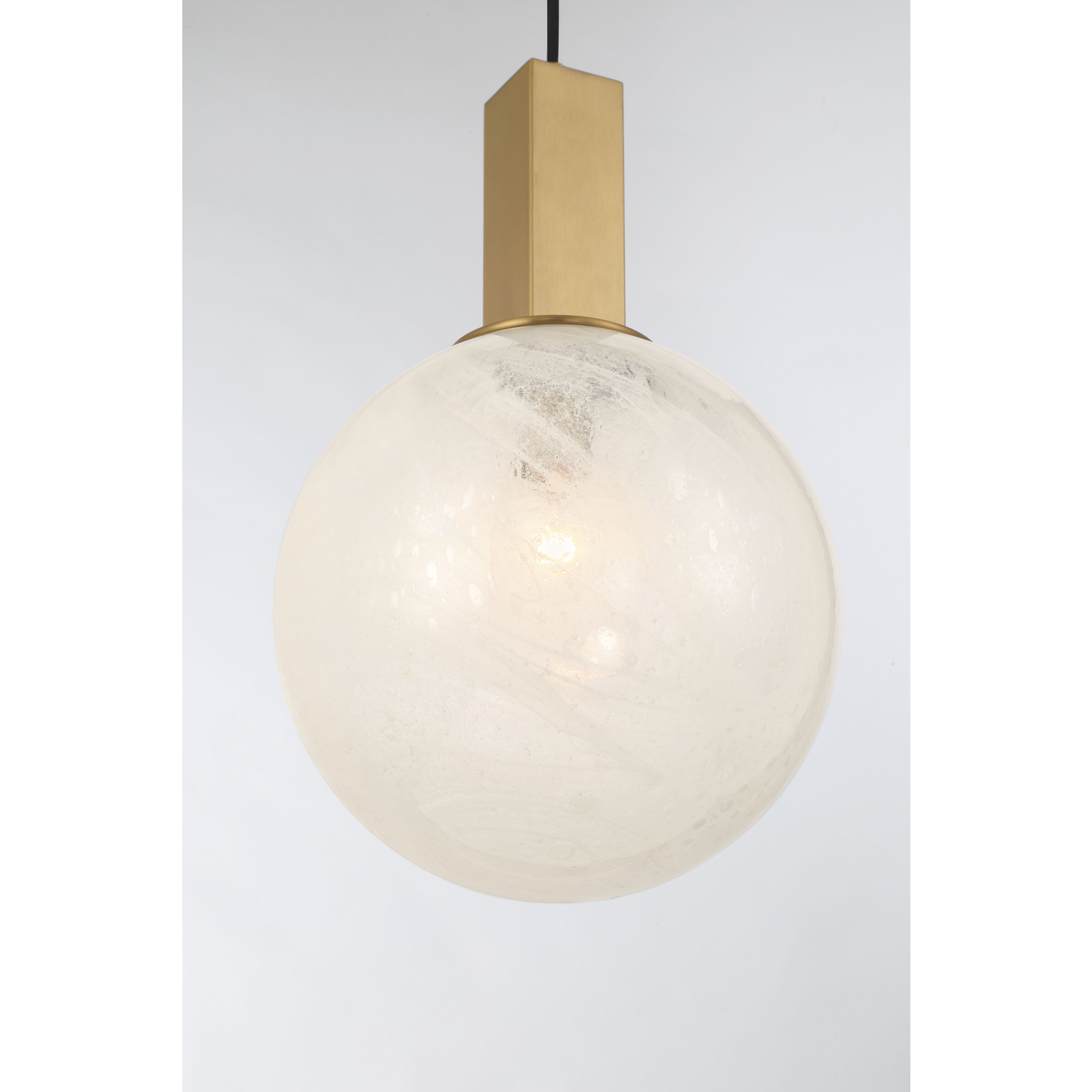 Narra 1 Light 12 inch Legacy Brass Pendant Ceiling Light