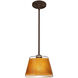 Pica 9 LED Bronze Stem Pendant Ceiling Light