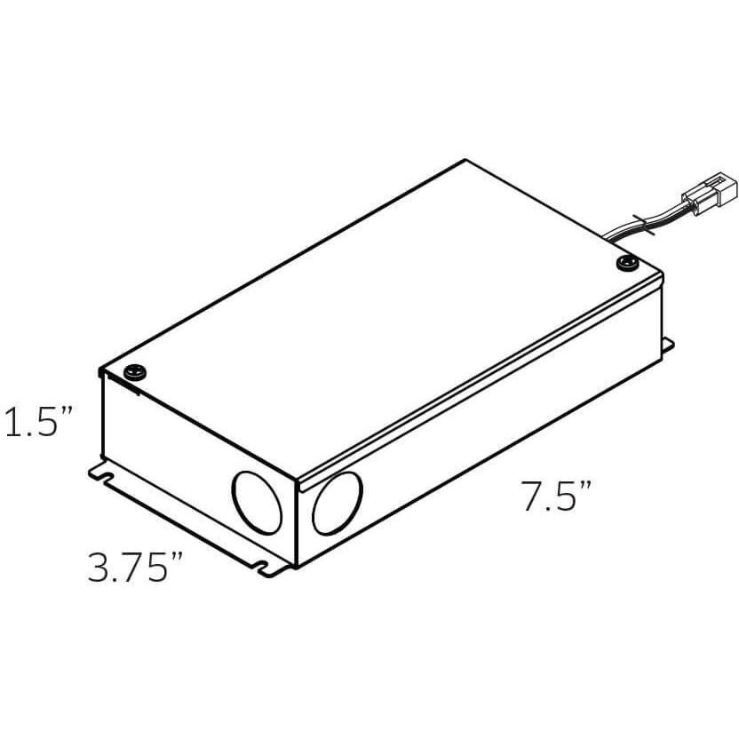 Driver 12V LED 7.5 inch White Driver, Dimmable