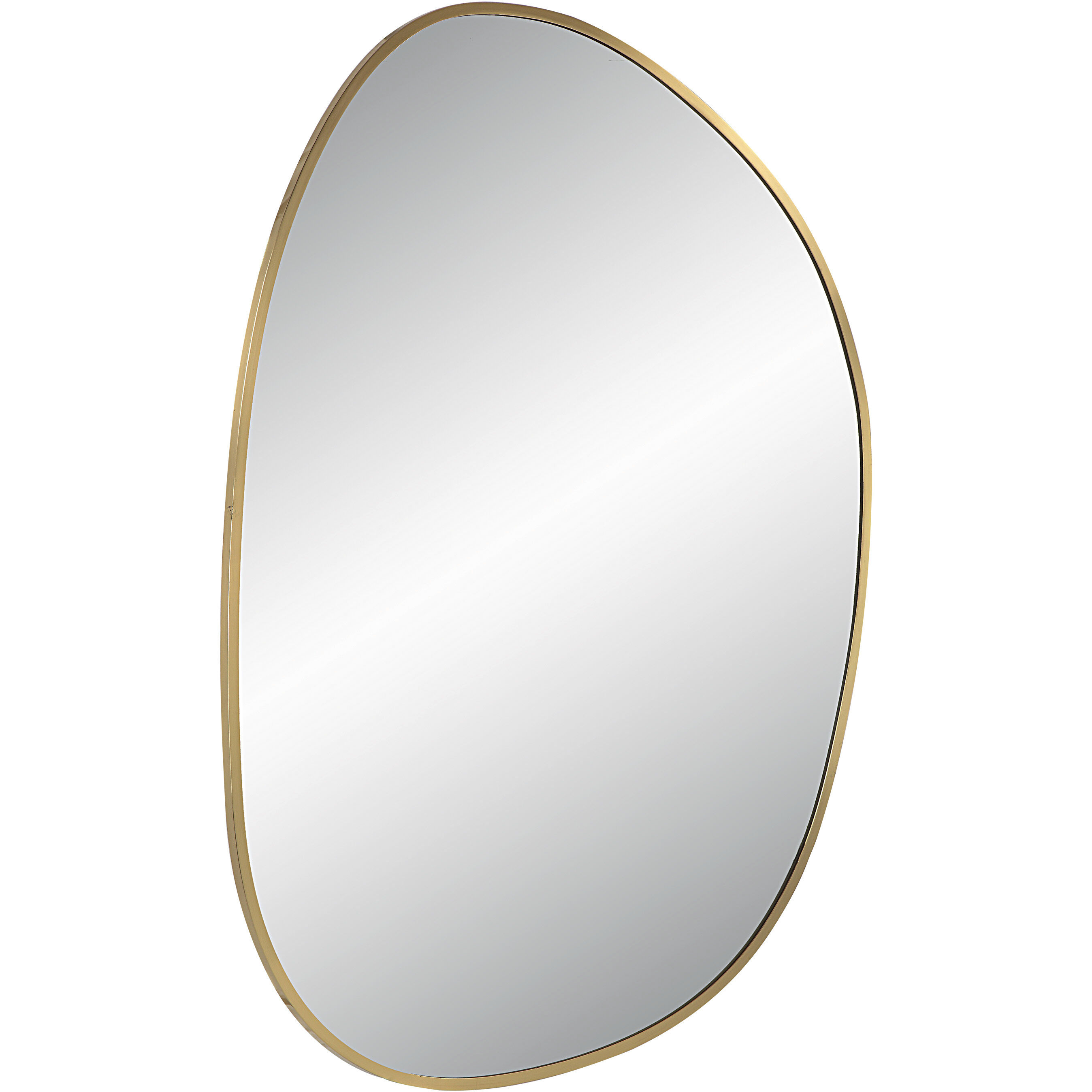 Camona 42 X 30 inch Satin Brass Wall Mirror
