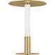 Kelly by Kelly Wearstler Miguel 21 inch 9.00 watt Hand Rubbed Antique Brass Table Lamp Portable Light