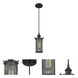 Austere Bleecker 1 Light 6 inch Matte Black Pendant Ceiling Light in Black Textured