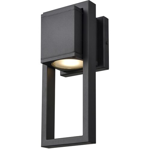 Kitsilano 1 Light 12 inch Black Outdoor Sconce
