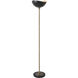 Luna Bella 72 inch 28 watt Weathered Brass Torchiere Floor Lamp Portable Light