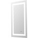 Riven 36 X 20 inch White LED Mirror