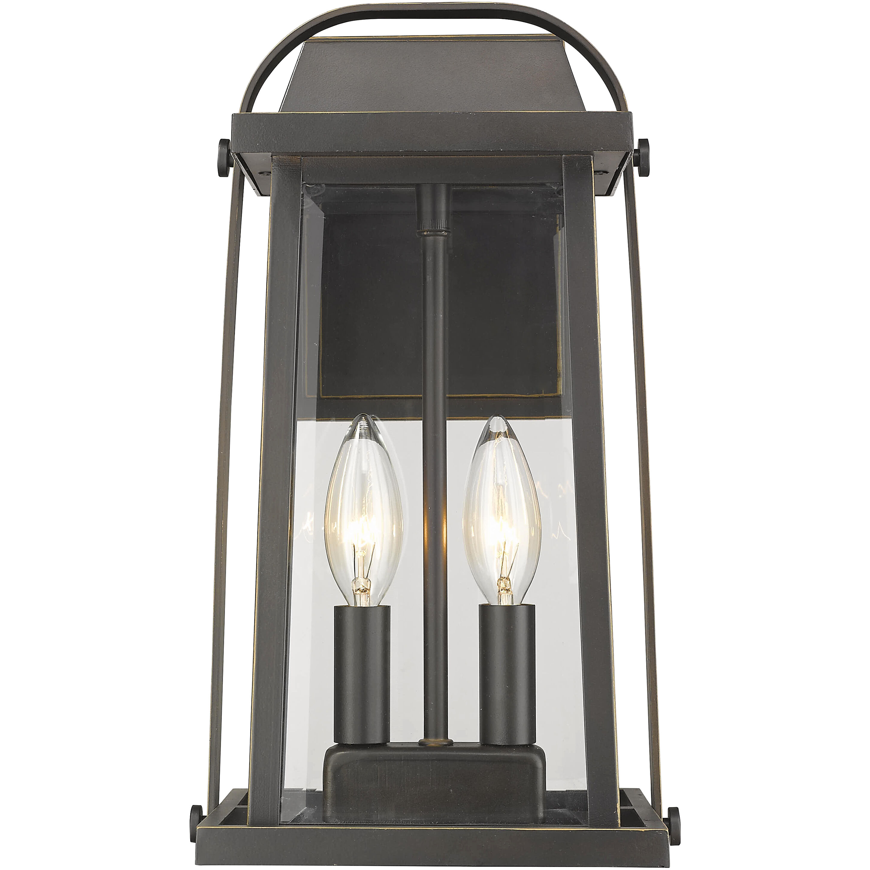 Millworks Outdoor Wall Light in Oil Rubbed Bronze