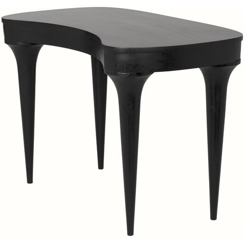 Rennie 45 X 24 inch Hand Rubbed Black Desk