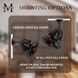 Atlas Kaye 17 inch Matte Black Wall/Ceiling Fan, Atlas