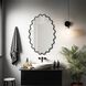 Cloud 36 X 24 inch Black Mirror