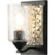 Bocage 1 Light 5 inch MB Bath Light Wall Light in Matte Black