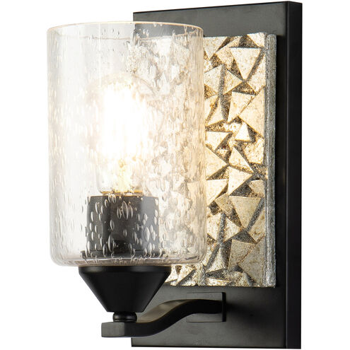 Bocage 1 Light 5 inch MB Bath Light Wall Light in Matte Black