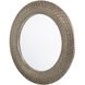 Anita 39.2 X 39.2 inch Silver Wall Mirror
