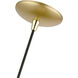 Amador 1 Light 12 inch Soft Gold with Polished Brass Accents Pendant Ceiling Light