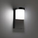 Midtown LED 10 inch Black Outdoor Wall Light