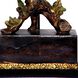 Perching Robin 21 inch 60 watt Antique Black Table Lamp Portable Light