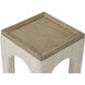 Continental Side Table in Harvest Oak with Sand