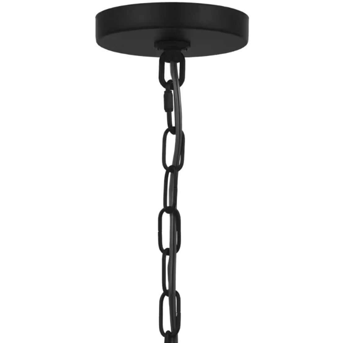 Melina 3 Light 17 inch Matte Black Chandelier Ceiling Light