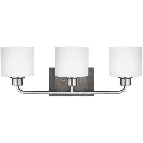 Canfield 3 Light 23.13 inch Bathroom Vanity Light