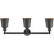 Franklin Restoration Addison 3 Light 32 inch Oil Rubbed Bronze Bath Vanity Light Wall Light, Franklin Restoration
