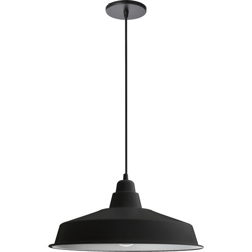Olya LED 16 inch Matte Black Pendant Ceiling Light