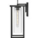 Mateo LED 17 inch Black Outdoor Wall Mount